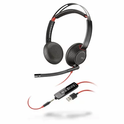 PLANTRONICS POLY Blackwire C5220 MICRO-CASQUE BINAURAL USB-A+Jack