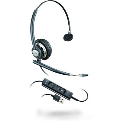 PLANTRONICS Poly EncorePro HW715 - Micro-casque - sur-oreille - filaire - USB