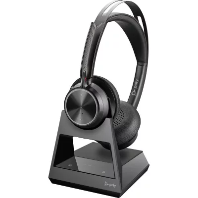 HP POLY Voyager Focus 2 UC USB-C + stand pour PC/GSM