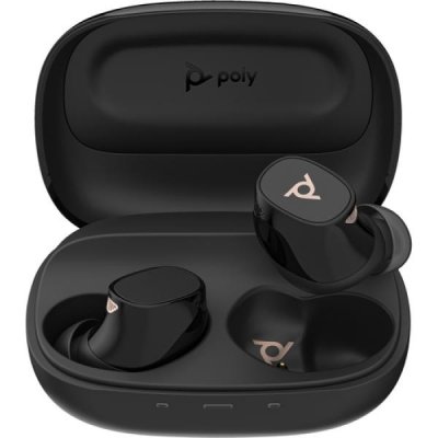 HP POLY Voyager Free 20 Black Earbuds +Basic Charge Case - Neuf