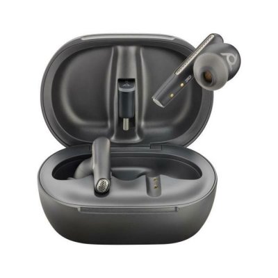 PLANTRONICS Poly Voyager Free 60+ UC W/TS Charge Case Teams USB-C Black WW