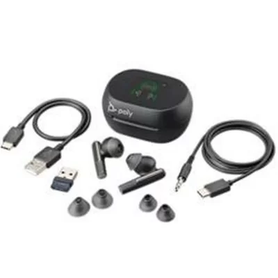 GENERIQUE Poly Voyager Free 60+ UC W/TS Charge Case USB-A Black WW