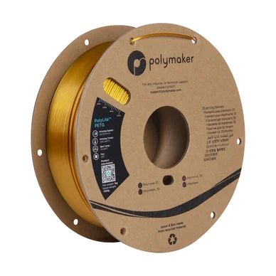 POLYMAKER  Filament d'impression 3D PETG Gold 1,75 mm - 1 kg