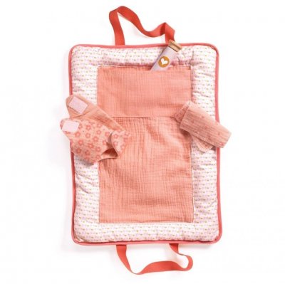 DJECO Pomea - le soin - sac &agrave; langer pink peak