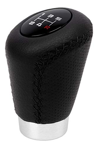 BC CORONA Pommeau de Levier de Vitesse  Sport Noir Cuir