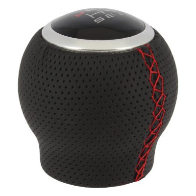 RACE SPORT Pommeau rond noir sp rouge Bague marche arriere - Pastille Changeable