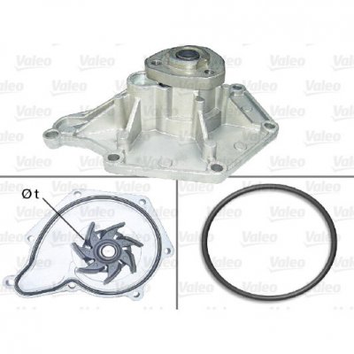 VALEO Pompe &agrave; eau AUDI A4 (2004>) 3.2 FSI V6 24V