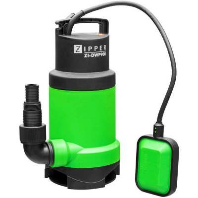ZIPPER Pompe &agrave; eau charg&eacute;e immerg&eacute;e 14,3 M3 &eacute;lectrique 900 W ZI-DWP900