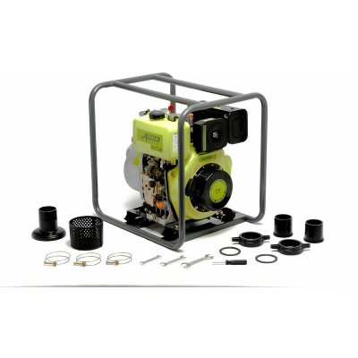 NO BRAND Pompe &agrave; eau Diesel Motopompe 6.6CV, 833 l/mn h25m