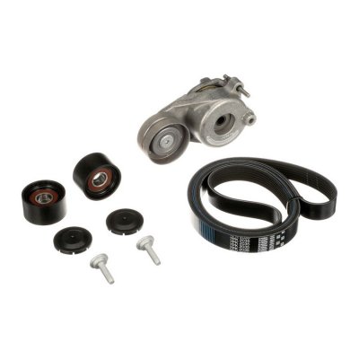 GATES Pompe &agrave; eau+Jeu de courroie trap&eacute;zo&iuml;dale &agrave; nervures  KP17PK2035-1