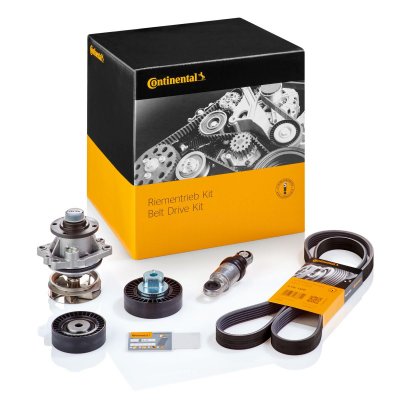 CONTITECH Pompe &agrave; eau + kit de courroie de distribution CT539WP1 