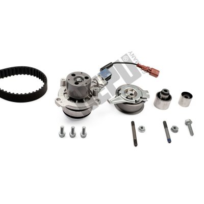 HEPU Pompe &agrave; eau + kit de courroie de distribution  PK06690