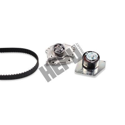HEPU Pompe &agrave; eau + kit de courroie de distribution  PK09660