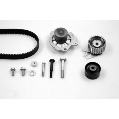 HEPU Pompe &agrave; eau + kit de courroie de distribution  PK10555