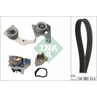 INA Pompe &agrave; eau + kit de courroie de distribution  530 0096 31