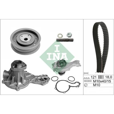 INA Pompe &agrave; eau + kit de courroie de distribution  530 0162 30