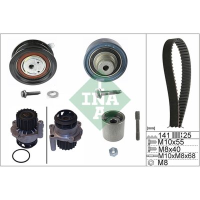 INA Pompe &agrave; eau + kit de courroie de distribution  530 0361 30