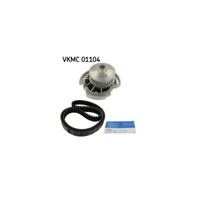SKF Pompe &agrave; eau + kit de courroie de distribution  VKMC 01104