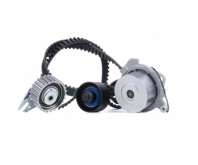 SKF Pompe &agrave; eau + kit de courroie de distribution  VKMC 02177