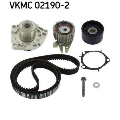 SKF Pompe &agrave; eau + kit de courroie de distribution  VKMC 02190-2