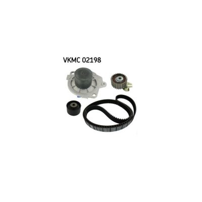 SKF Pompe &agrave; eau + kit de courroie de distribution  VKMC 02198