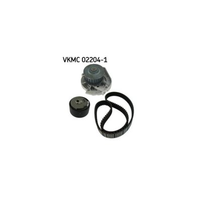SKF Pompe &agrave; eau + kit de courroie de distribution  VKMC 02204-1