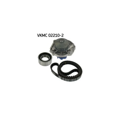 SKF Pompe &agrave; eau + kit de courroie de distribution  VKMC 02210-2