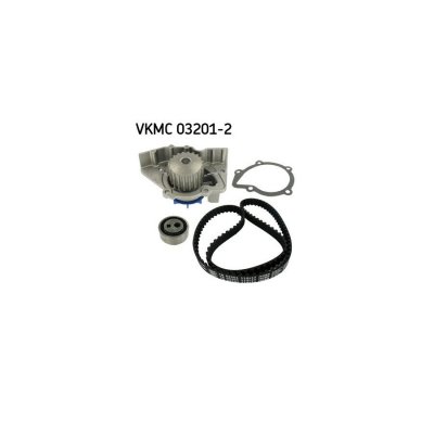 SKF Pompe &agrave; eau + kit de courroie de distribution  VKMC 03201-2