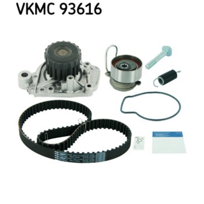 SKF Pompe &agrave; eau + kit de courroie de distribution  VKMC 93616