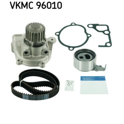 SKF Pompe &agrave; eau + kit de courroie de distribution  VKMC 96010