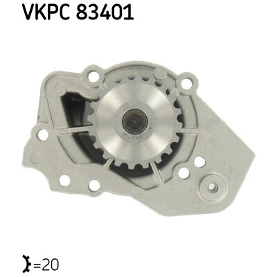 SKF Pompe a  eau  VKPC 83401 (X1)