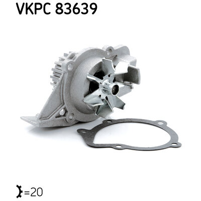 SKF Pompe a  eau  VKPC 83639 (X1)
