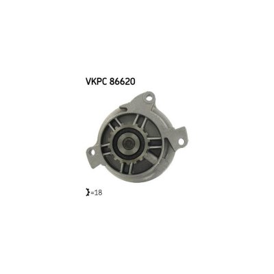 SKF Pompe a  eau  VKPC 86620 (X1)