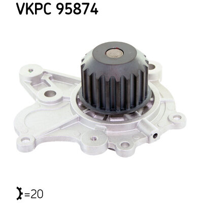 SKF Pompe a  eau  VKPC 95874 (X1)