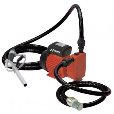RIBITECH Pompe &Agrave; Gasoil 230v/600w Avec Pistolet De Distribution - Ag90301