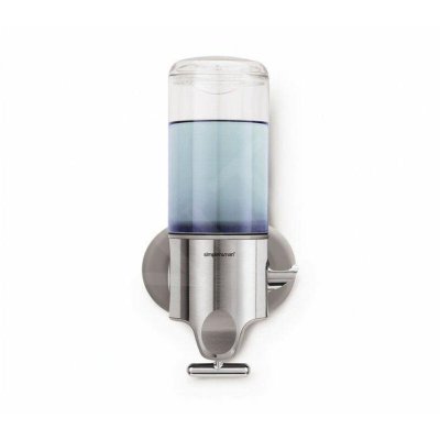 SIMPLEHUMAN Pompe Murale &agrave; Savon Simple Acier Inoxydable Bross&eacute;