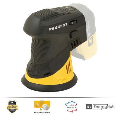 PEUGEOT Ponceuse excentrique sans fil sans batterie  Energysand, 18 V