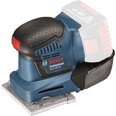 BOSCH Ponceuse vibrante sans fil  GSS 18V-10 Professional (Machine nue)