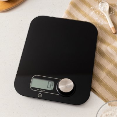 CREATE PONDUS BLACK - Balance de Cuisine sans piles - Noir