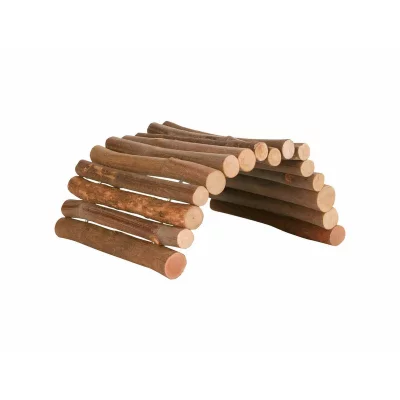 TRIXIE Pont, flexible, d&egrave;gues, en bois d'&eacute;corce 28 &times; 17 cm