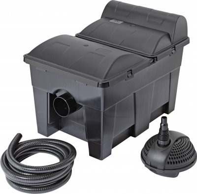PONTEC  42752 Set de filtres avec destructeur dalgues UVC 3500 l/h