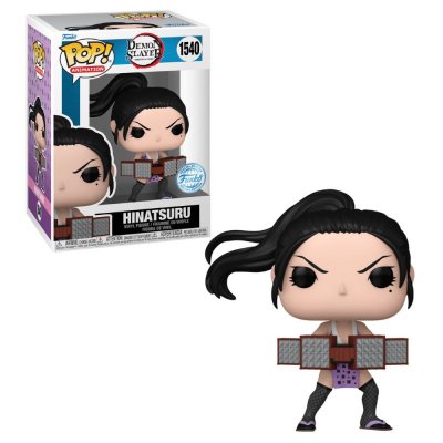 FUNKO Pop ! Animation : Demon Slayer - Hinatsuru avec Kunai (Calice Collectibles Exclusif)