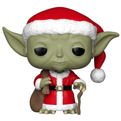 FUNKO Pop! Bobble: Star Wars: Holiday Santa Yoda