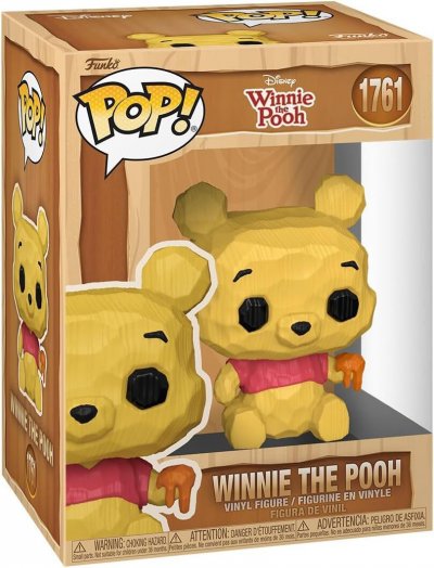 FUNKO FOB POP Disney : Winnie l'ourson - Winnie (effet bois sculpt&eacute;)