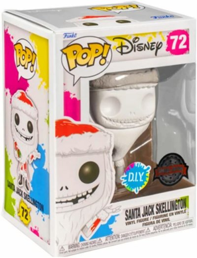 FUNKO POP Figurine  Disney The Nightmare Before Christmas Santa Jack Avant-premi&egrave;re