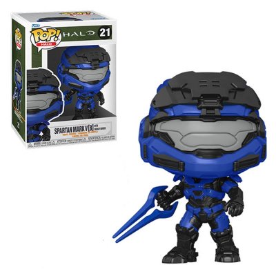 FUNKO POP Games:HaloInfinite- MarkV[B] w/BlueESwordw/Chase