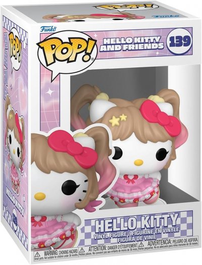 FUNKO Pop! Hello Kitty (Tenue K-Pop) Figurine vinyle 9 cm n&deg;139