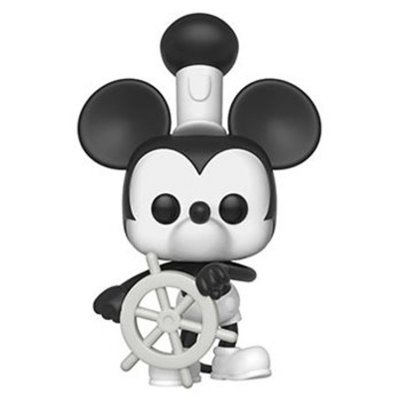  Pop vinyl disney mickey 90&egrave;me anniversaire : steamboat willie