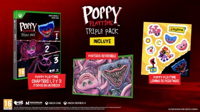 Poppy Playtime Triple Pack XBOX SERIES X 