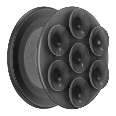 POPSOCKETS  Suck-Up Grip & Mount - Ventouse MagSafe - Translucent Black